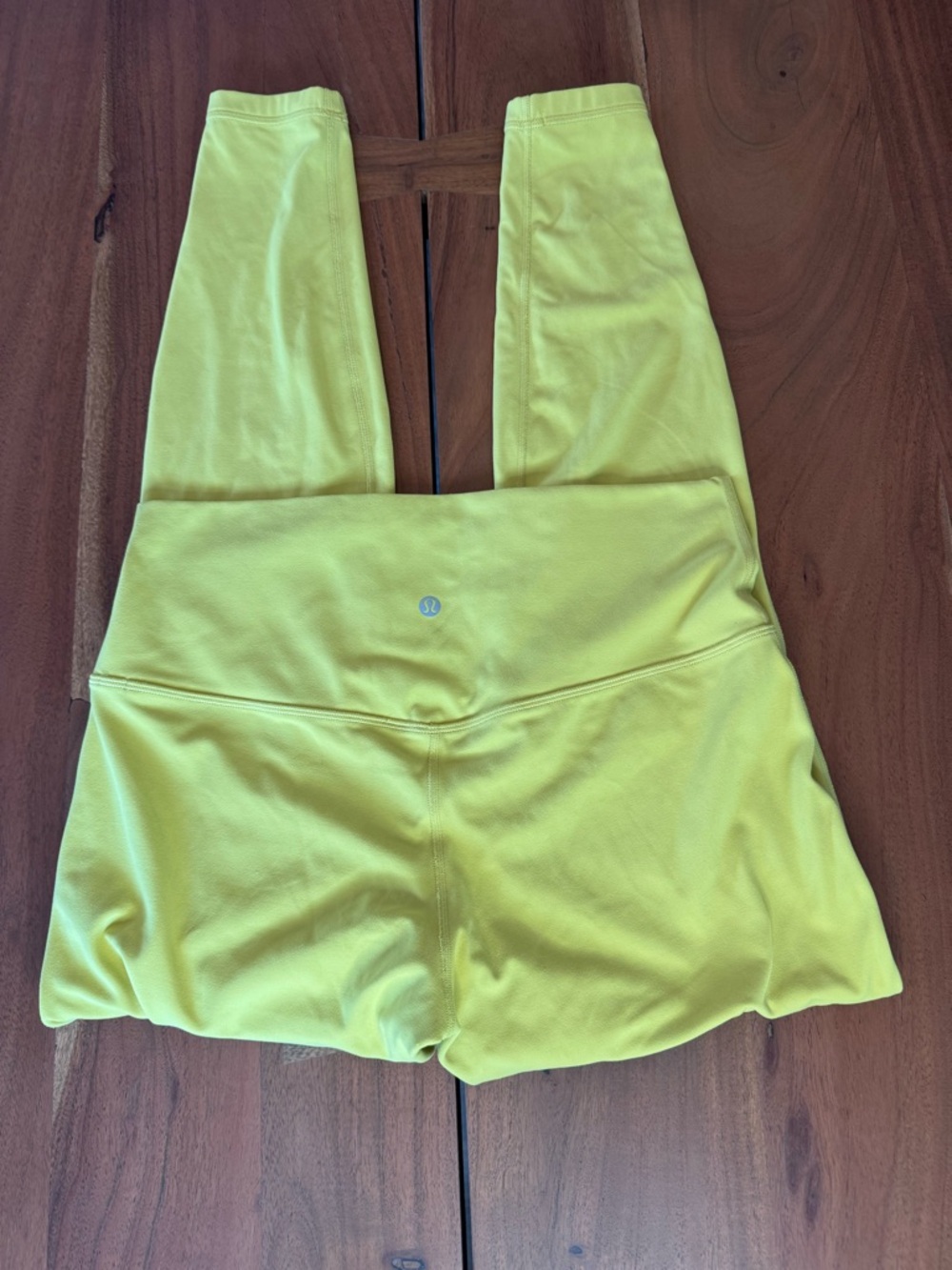 Lululemon Align High-Rise Leggings | Neon Yellow Soft Yoga Pants Activewear - Picture 2 of 4